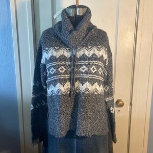 NWT Heather Grey Fair-Isle Sweater 🍂 from Francesca's